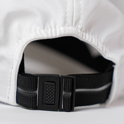 White Zenit Performance Cap back zip